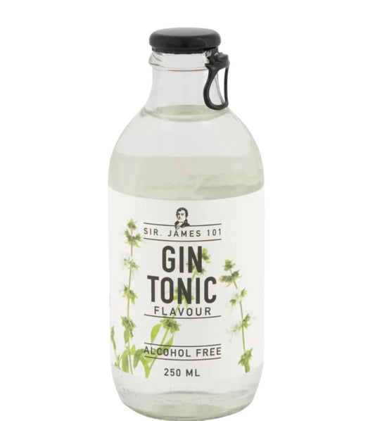 Nealkoholinis kokteilis, SIR JAMES 101 Gin Tonic, 0,0%, 0,25 l