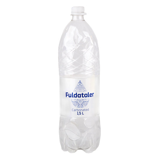 Stalo vanduo FULDATALER, gazuotas, 1,5 l, PET D