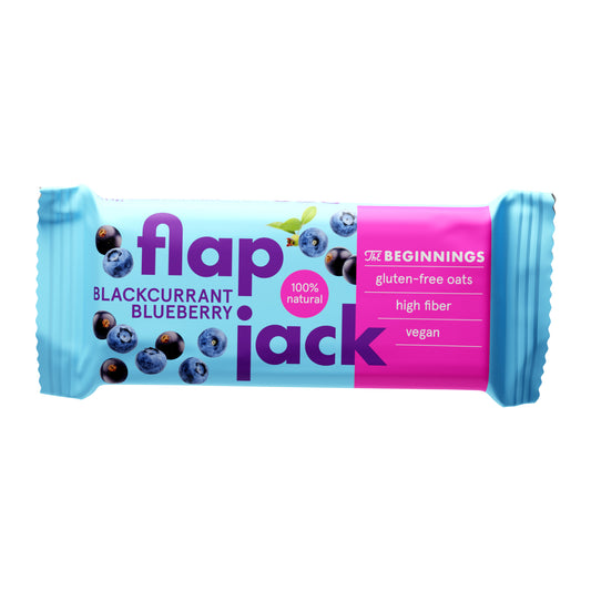 FLAPJACK bar with blueberries, blackcurrants, vegan, 60 g