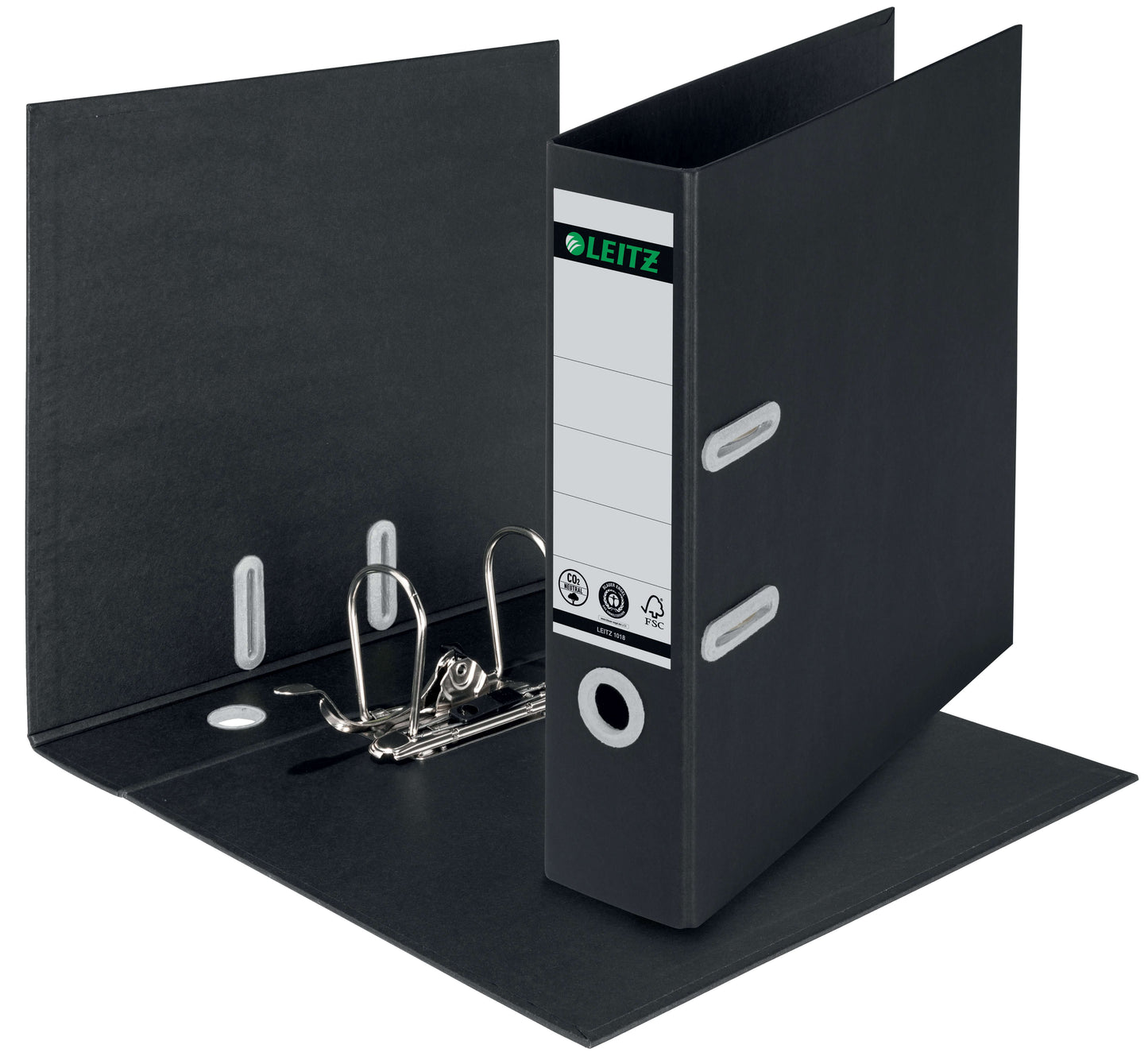 Binder LEITZ 180° Recycle, A4, 80mm, black