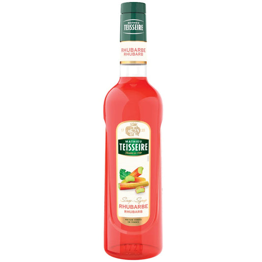 Syrup TEISSEIRE, rhubarb flavor, 0.7 l