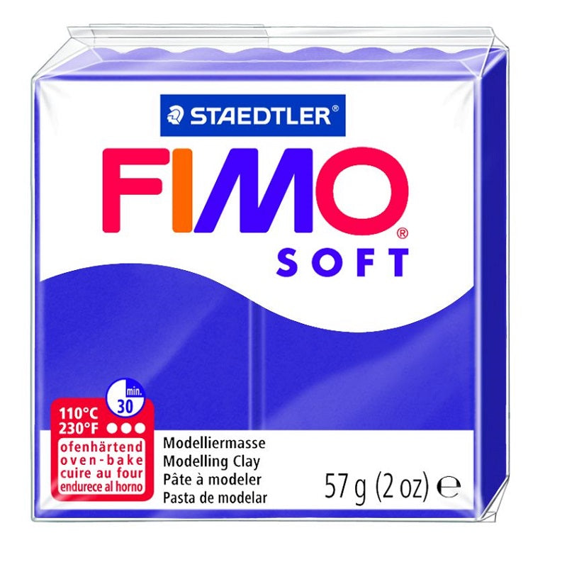 Modelinas FIMO SOFT, 57 g, slyvų violetinė sp.