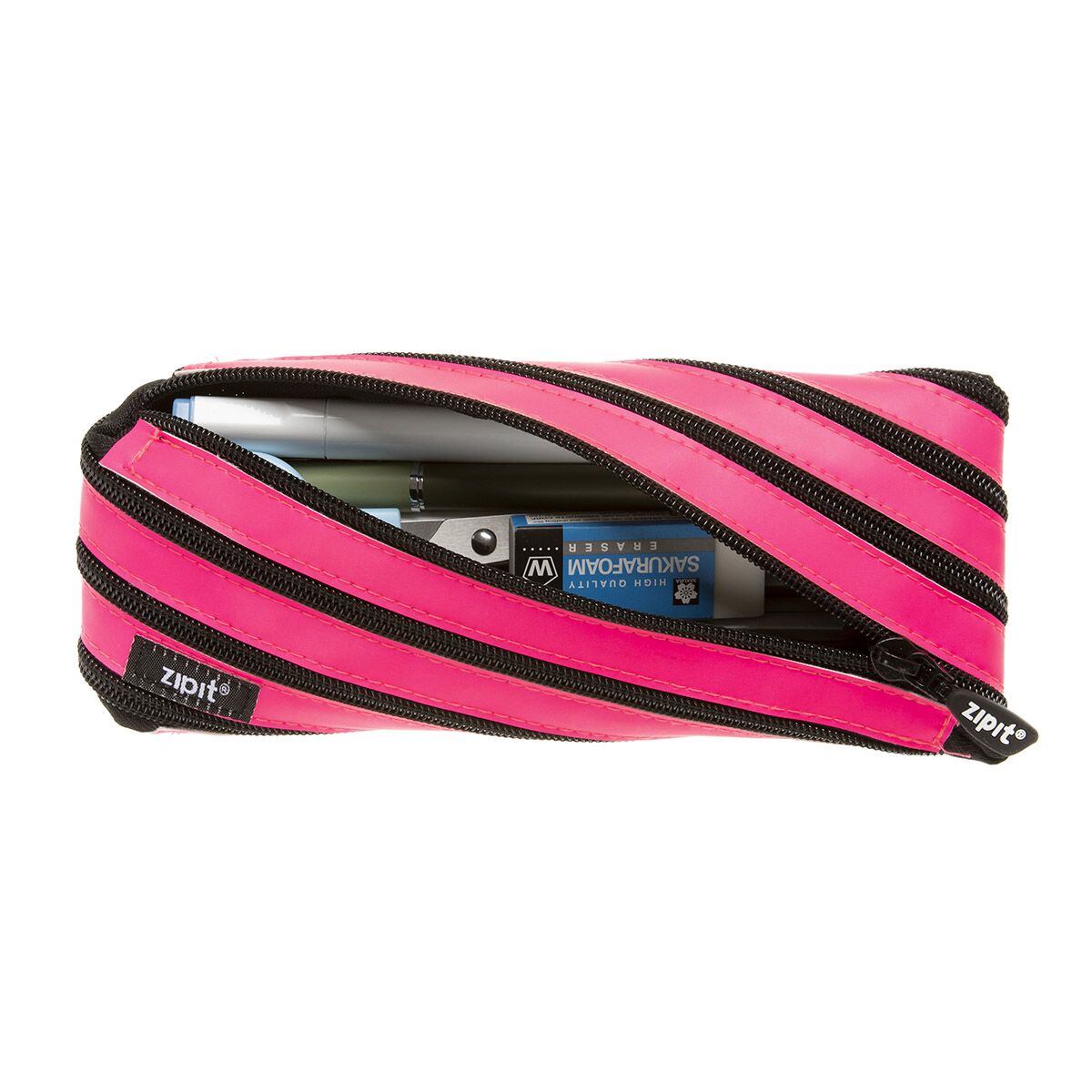 Penalas-pieštukinė ZIPIT Neon Pouch, ZN-1, Rožinės spalvos