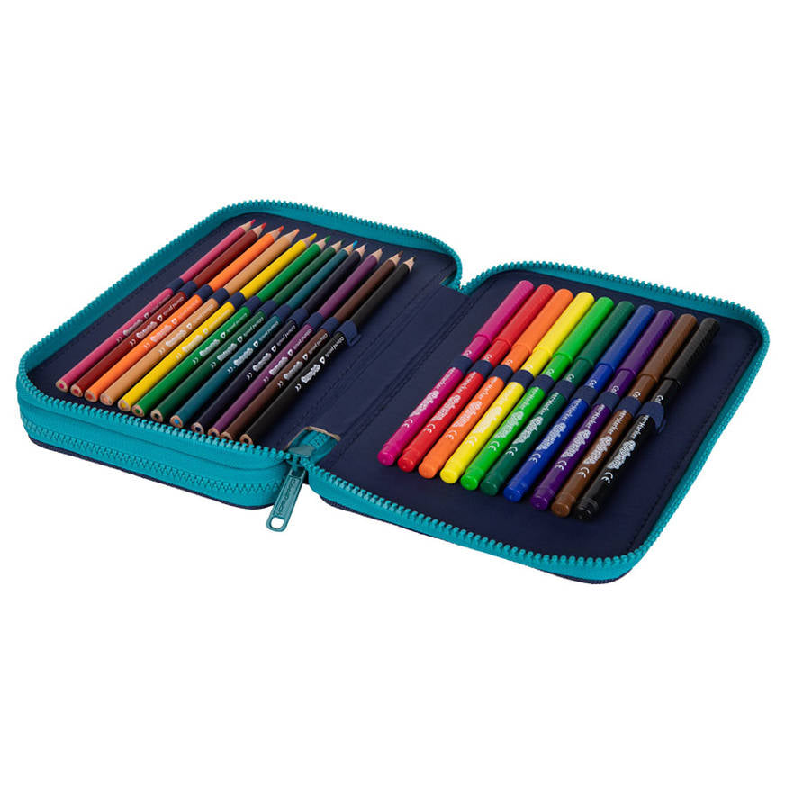 Pencil case CoolPack JUMPER XL Happy Unicorn