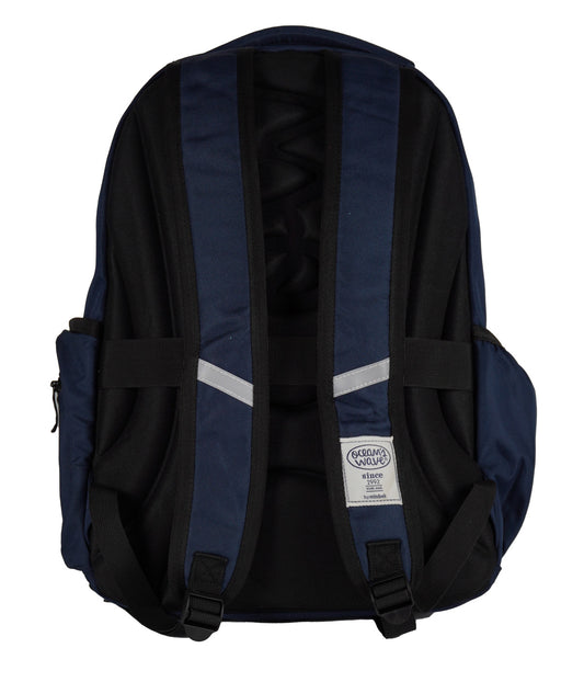 Kuprinė OCW su užtrauktukais, tamsiai mėlyna 45.5x35x20 cm