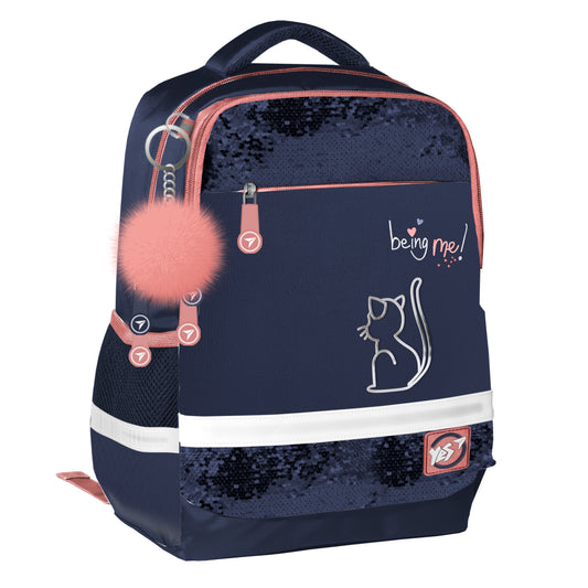 Kuprinė YES S-52 Ergo Be Like a Cat, 360x280x130 mm