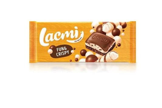 Milk chocolate ROSHEN, Lacmi, Bubble crisp, 80 g