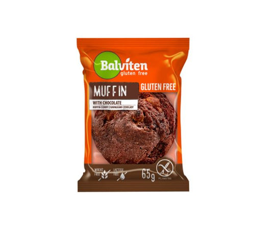 BALVITEN GLUTEN FREE cupcake, with dark chocolate, 65 g