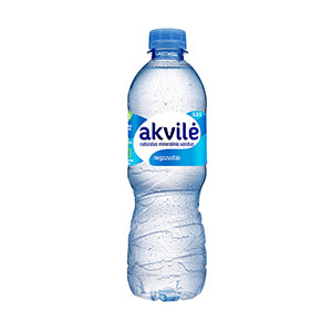 Natural mineral water AKVILĖ, still, 0.5 l PET D