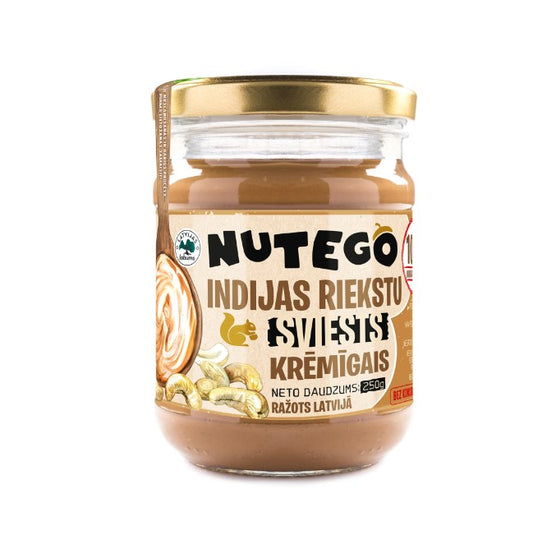 Cashew nut cream NUTEGO, 100%, 250 g