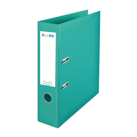 Binder ELLER, A4, standard, 75 mm, turquoise (mint)