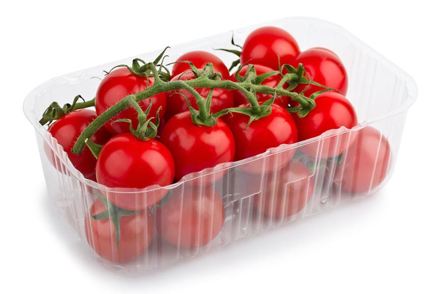 Tomatoes, cherry, with branch, pre-packed, 500 g