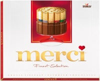 MERCI candies, box 250 g