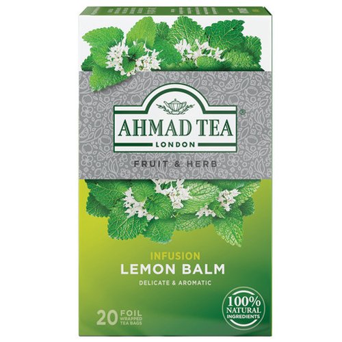 Ahmad Tea Natural tea ''Lemon Balm (melissa)'', 20 foil packets