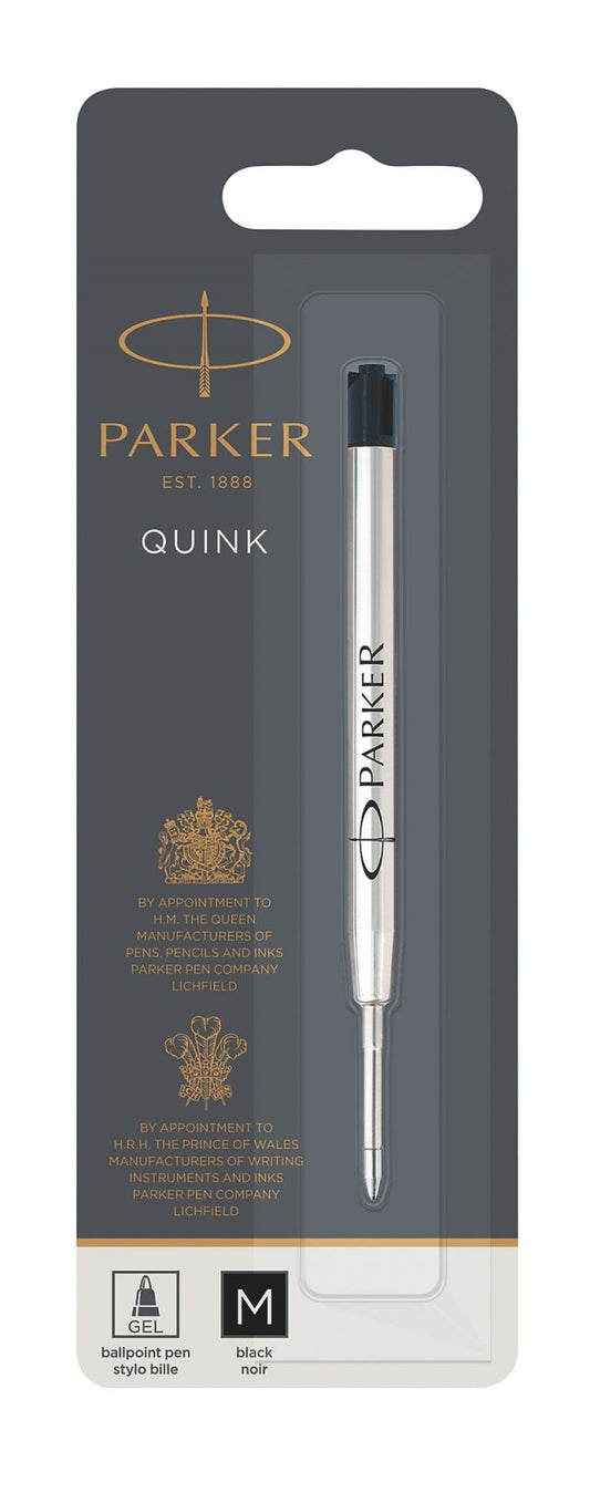 Parker fountain pen refill, M, Black