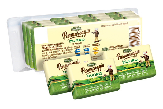 Sviestas PARMAREGGIO, 10,4g. x 12 vnt, 125 g