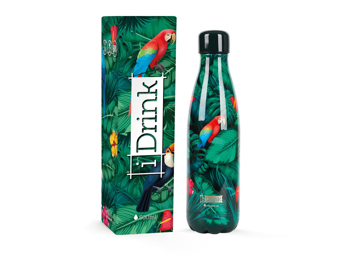 Thermos bottle Itotal Tropical birds, 500ml