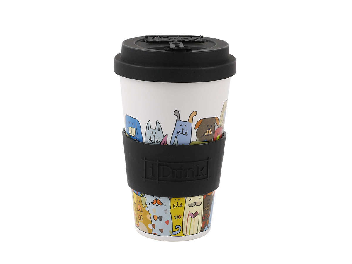 Thermal mug Itotal Stay Pawsitive, 435ml