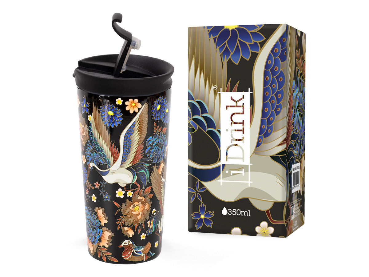 Stainless steel mug Itotal NATURE, 350ml
