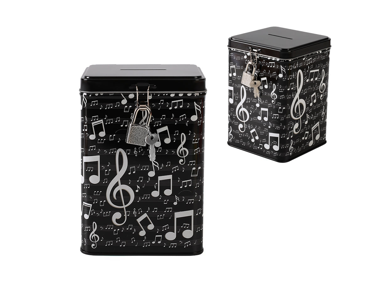 Money box Itotal MUSIC, with lock
