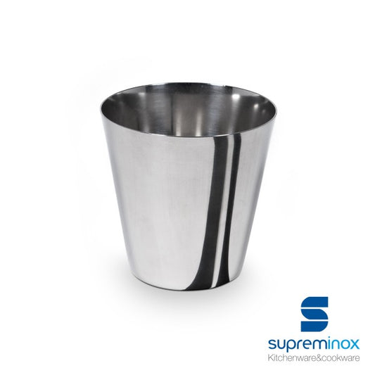 Bucket, stainless steel, D 7.5 cm, H 8.5 cm, pcs.