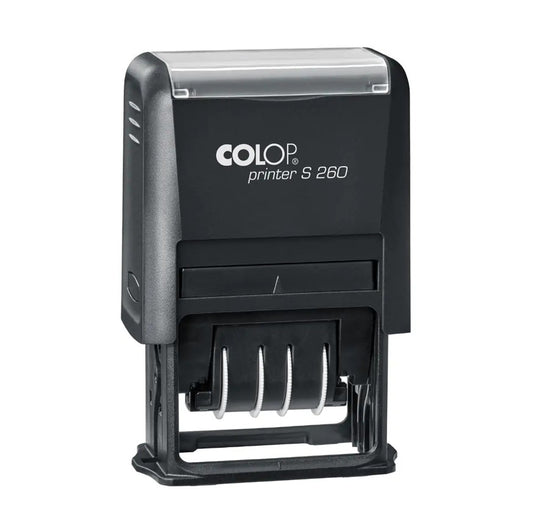 Korpusas PRINTER S260, juodas korpusas su mėlyna pagalvėle