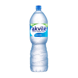 Natural mineral water AKVILĖ, still, 2 l, PET D