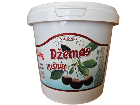 Cherry jam VILROKA, 1.2 kg