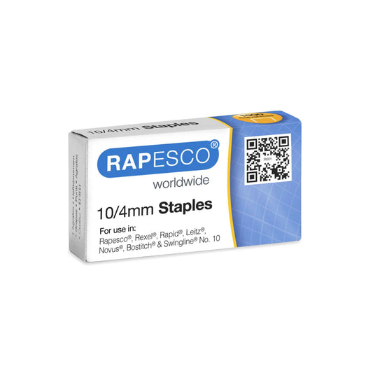 Sąsagėlės RAPESCO 10/4mm (dėž. 1000 vnt)