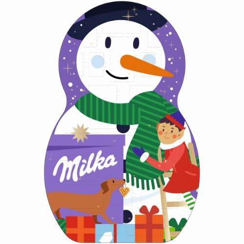 Advent calendar MILKA snowman, 213g