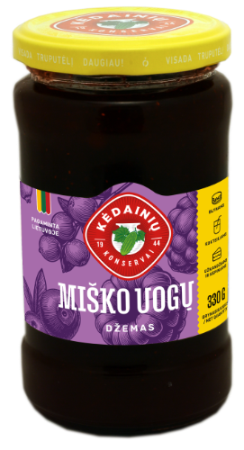 KĖDAINIŲ forest berry jam, 330g