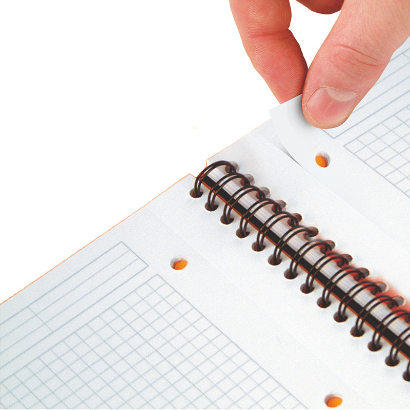 Notebook with spiral OXFORD NOTEBOOK, A5, 80 sheets, with squares