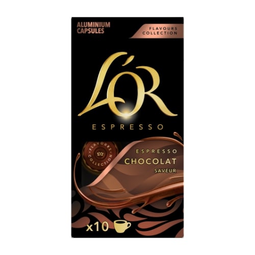 Coffee capsules L'OR Chocolat, 10 pcs x 52g