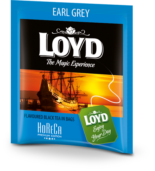Juodosios arbatos gėrimas LOYD HORECA line Earl Grey, 500 x 1,7 g