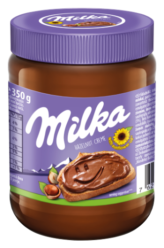 Chocolate cream MILKA Hazelnut, 350g