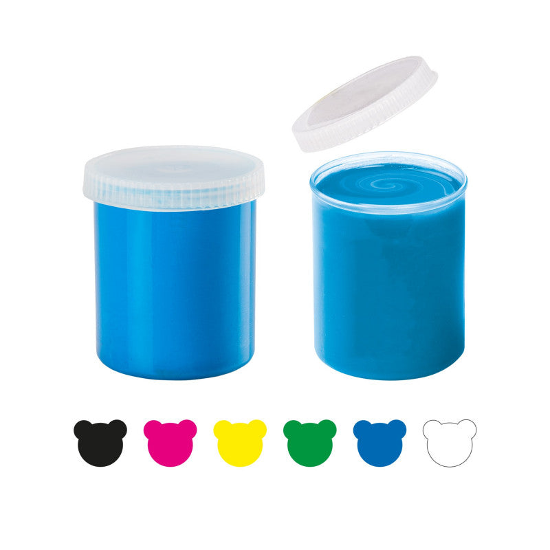 Finger paints for toddlers CARIOCA BABY 2+, 6 x 80 ml