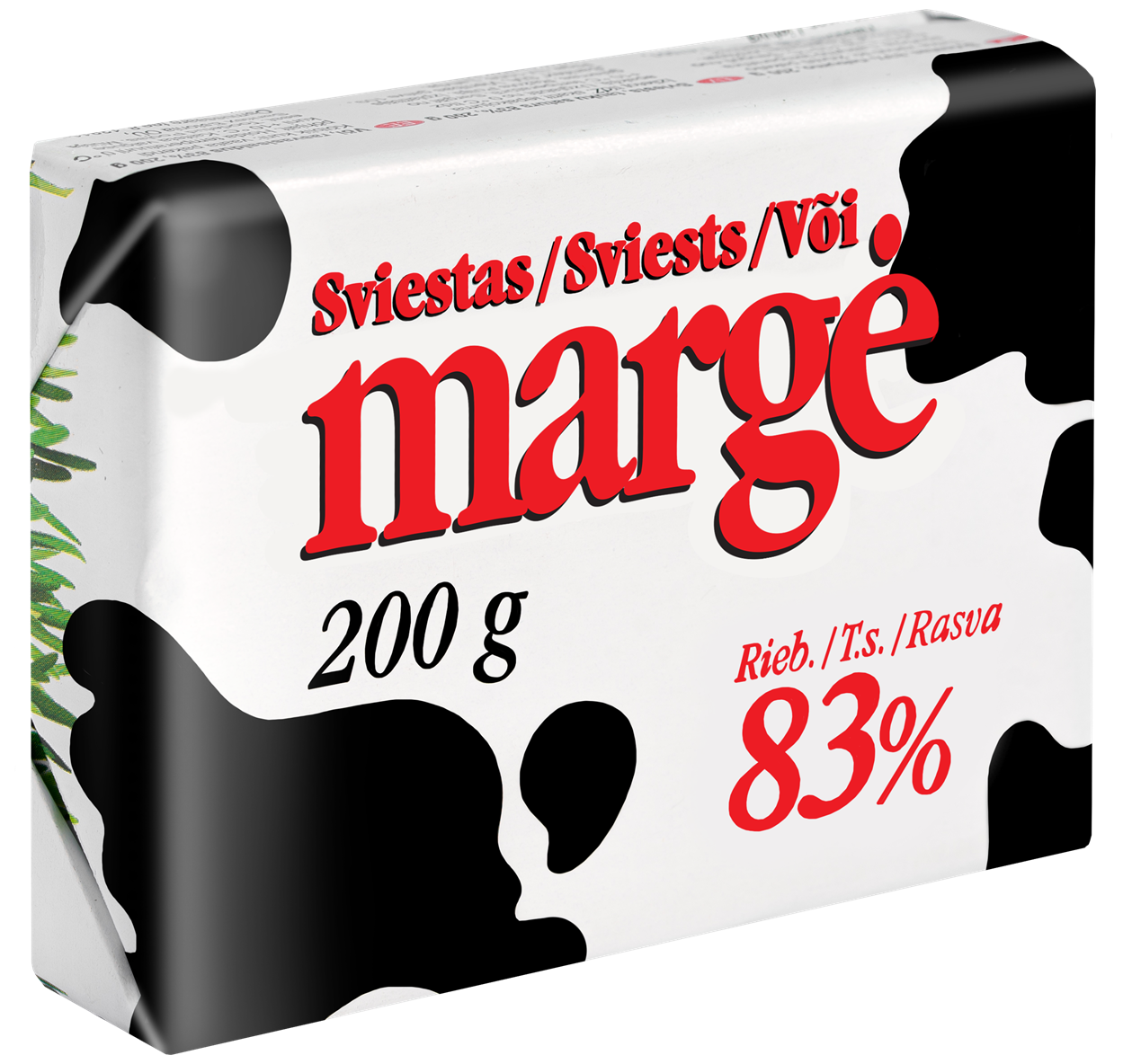 Butter MARGĖ, 83%, 200 g