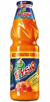 Morkų, obuolių, persikų sulčių gėrimas PYSIO, 0,9 l D