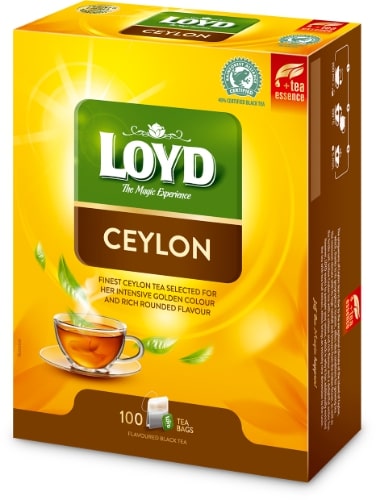 Aromatizuota juodoji arbata LOYD Ceylon, 100 x 2g