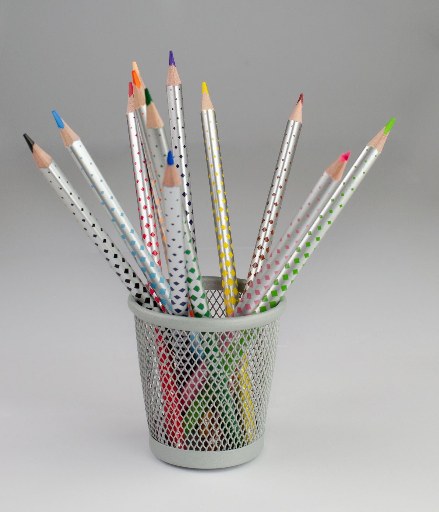 Colored pencils KORES KOLORES MAGIK, trihedral, 3mm, erasable, 12 colors + eraser