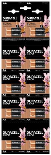Baterijos DURACELL AA, HBDC 2vnt.