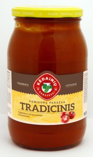 Tomato sauce KĖDAINIų Traditional, 900 g