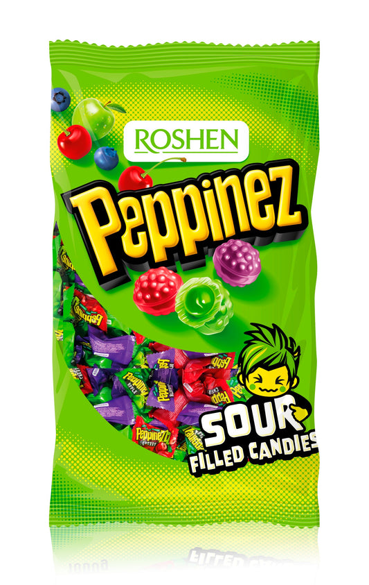 Karamelė ROSHEN Peppinezzz, 0,9 kg