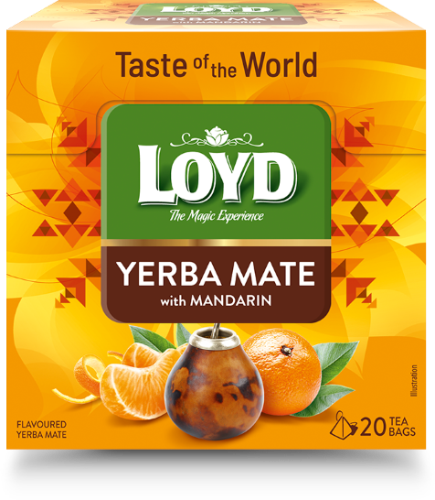 Arbata LOYD Yerba Mate&Mandarine 20x1,7g