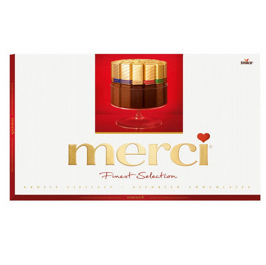 Chocolate candy set MERCI Grosse, 400 g.