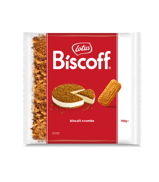 LOTUS BISCOFF biscuit crumbs, caramelized, 750 g