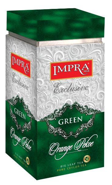 Green Ceylon tea IMPRA, loose, 200 g