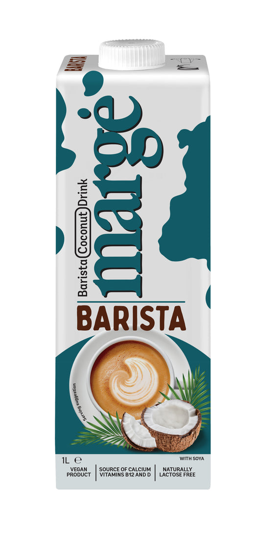 Barista coconut drink MARGĖ, 1 l