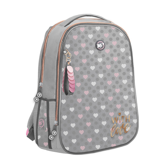 Shaped backpack YES H-100 With Love, 350x280x150 mm