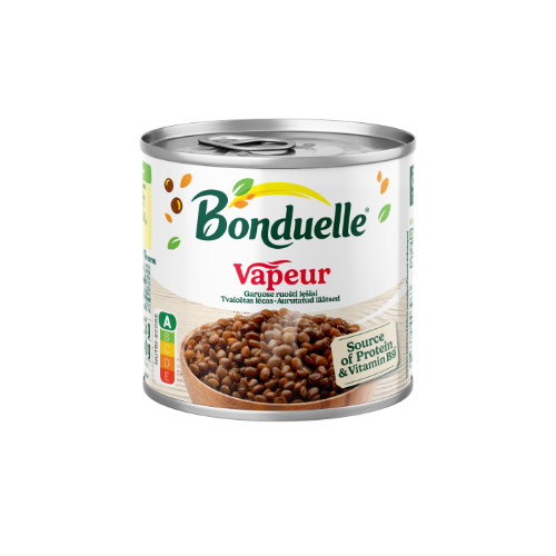 Steamed lentils BONDUELLE VAPEUR, 425 ml